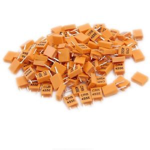 100 Pcs 5mm Pitch DIP CRB 455E Remote Control Ceramic Filter