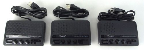 New INTERCOM CENTRAL 413B-3 Home Power-line 3 Channel Intercom System