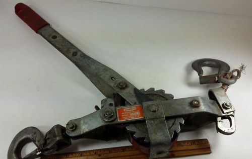 # Dayton 2Z449A 1000/2000lbs Manual Ratchet Hoist Puller Come Along