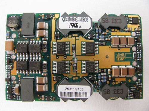 DC/DC converter 36-75V in 1.8V &amp; 3.3V out @ 15A each !