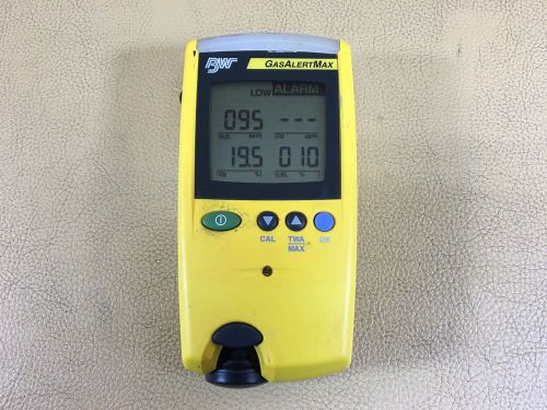 BW GasAlertMax w/ battery (missing sensors/pump &amp; 2 Back screws)