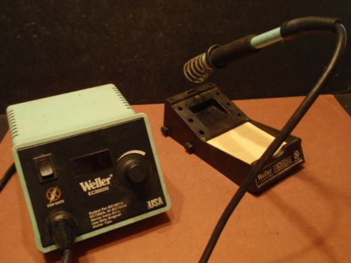 VINTAGE USED WELLER EC2002M SOLDERING STATION w/WELLER PENCIL