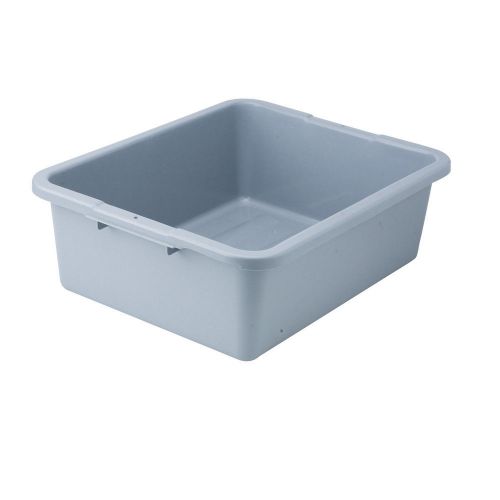 Winco plw-7g heavy duty dish box (20.75 in.x16.75 in.x7 in.), gray for sale