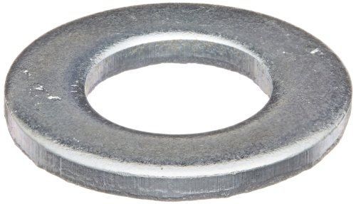 Small Parts Steel Flat Washer, Zinc Plated Finish, ASME B18.22.1, 1/2&#034; Screw