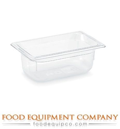 Vollrath 8044410 Super Pan® Plastic Pans Low Temperature Clear  - Case of 6