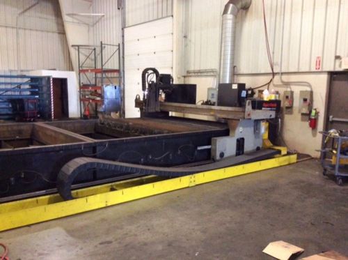 2003 alltra g14-10 high definition plasma cutting system, burny 10lcd plus for sale