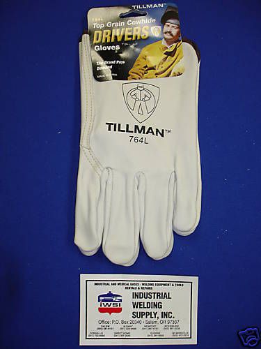 TILLMAN 764L DRIVERS GLOVES Large Top Grain Cowhide