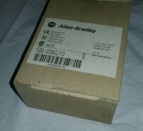 *BRAND NEW IN BOX* Allen Bradley Contactor 100-C09ZJ10