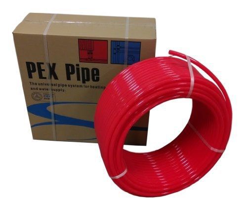 Rifeng 1/2&#034; inch x 1000ft pex tubing oxygen o2 barrier evoh, pex-b red 1,000 ft for sale