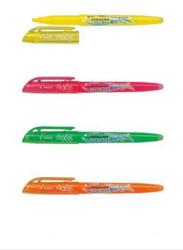 Pilot FriXion Light Erasable Highlighters SFL-10SL 4colors sets Japan F/S