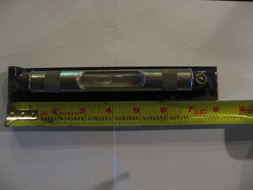 Vintage 6-INCH STARRETT DUAL VIAL MACHINIST LEVEL