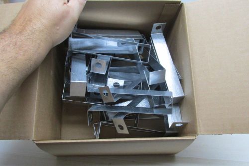 25 Each Of 22 Guage Floor Anchors  6&#034; x 1 1/4 &#034; New In Box