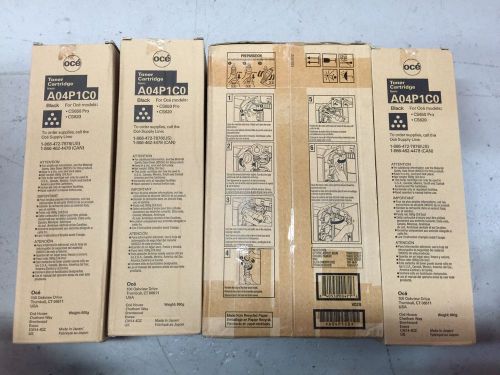 LOT OF 5 Oce BLACK SEALED GENUINE Toner Cartridge A04P1C0