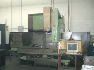 Mori seiki mv-55 50 taper cnc vertical machining center mill, fanuc vmc cat chip for sale