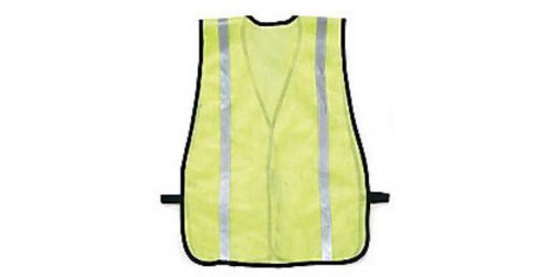 ML KISHIGO PL-V26 Hi Vis Vest, Unrated, Universal, Lime - Lot Of 5