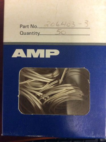 NEW TE CONNECTIVITY / AMP 206403-3 PERIPHERAL SEAL, CIRCULAR PLASTIC CONNECTORS