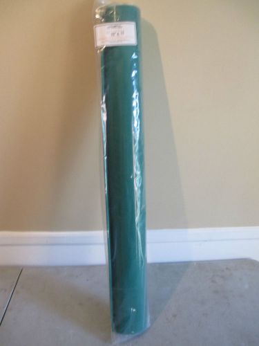 New 33&#034; x 12&#039; blank GREEN 18 oz Block-Out vinyl sign banner tarp, grommets