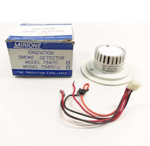 NEW MIRTONE 73470 IONIZATION SMOKE DETECTOR D521662