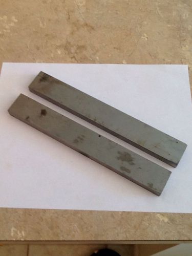 Machinist Pair Of Parallels Hardened &amp; Ground 1/2&#034;X 1 1/4&#034;X 9&#034;