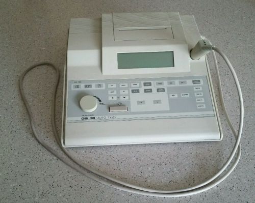 Grason-Stadler GSI 38 AutoTymp Tympanometer / Audiometer w/Probe Type 2