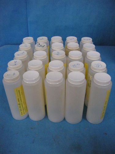 Monsanto 8oz. Plastic Lab Bottles Lot of  25