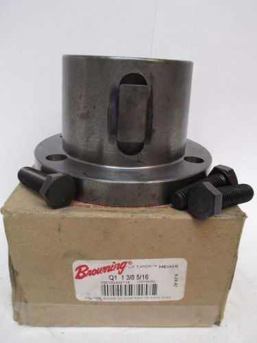 New browning split tapered bushing q1 1-3/8 1-3/8&#034; bore 5/16&#034; kw for sale