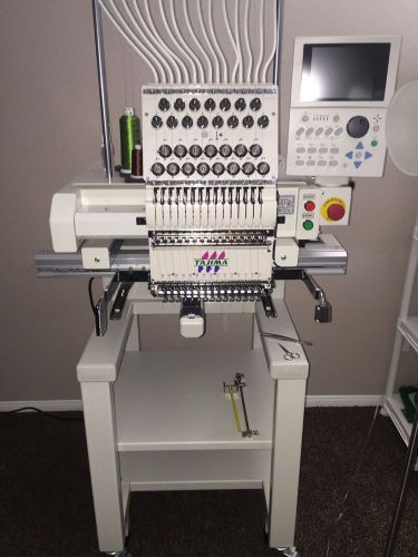 2015 tajima tumx-c1501 embroidery machine &amp; illustrator extreme dg15 digitizing for sale