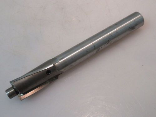 61/64&#034; Piloted Counterbore Spotfacer w/.402&#034; Pilot 3 Flute 1-3/4&#034; FL 6-1/4&#034; OAL