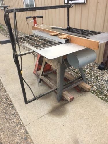 10&#034; craftsmen contractor saw 3HP