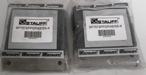 (2) Stauff SP7572PPDPAS/SS-K Clamp Assembly