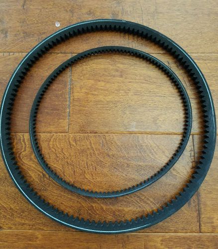 New 8&#034; Lagler Hummel Floor Sander Drum &amp; Fan V-Belts