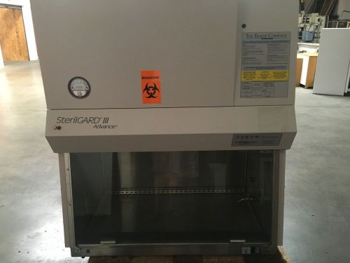 Baker sterilgard iii advance model sg403a 4 foot - class ii type a2 for sale