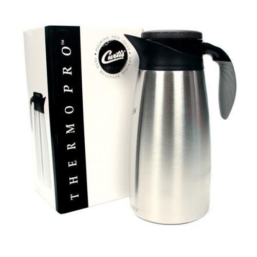 New Curtis 1.9 Liter Stainless Steel Coffee Server with Liner PN: TLXP1901S000N