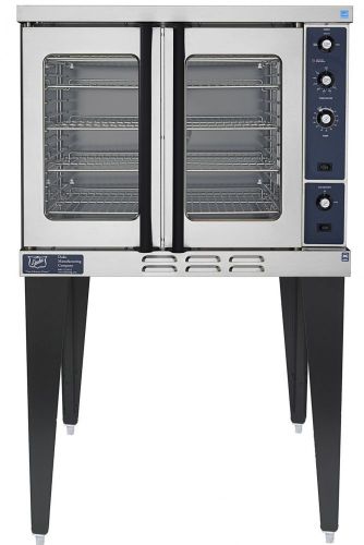 *NEW* DUKE E101-G COMMERCIAL SINGLE DECK GAS BAKING CONVECTION OVEN W/ LEGS