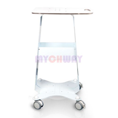 Assembled steel frame trolley cart stand  tray  for cavitation ipl laser machine for sale