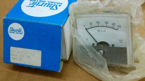 Shurite Panel meter 8312Z 0-500  model 850