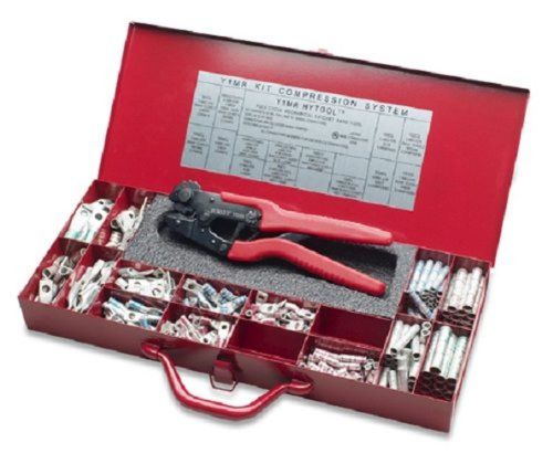 Burndy Y1MRKIT Hytool 16 Piece Crimper Kit