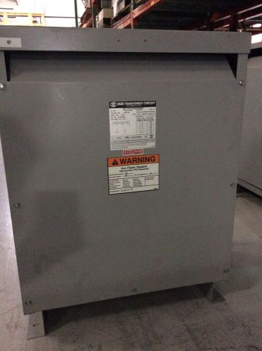 MGM Transformer Co HT75A3B2SH 75 KVA 480 Pri 208Y/120 Sec 3 Phase Transformer