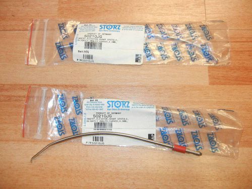 Lot of 2 New Storz 50210JG Insert Elavator sharp spatula cvd 4.5mm