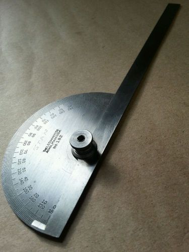 HARDWARE-TOOLS-STARRETT-No.182 PROTRACTOR