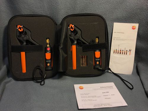 Testo 0563-0002 AC/R Wireless Smart Probes Diagnostic Manifold HVAC 549i &amp; 115i