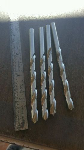 4 PTD high speed 1/4&#034; drill bits