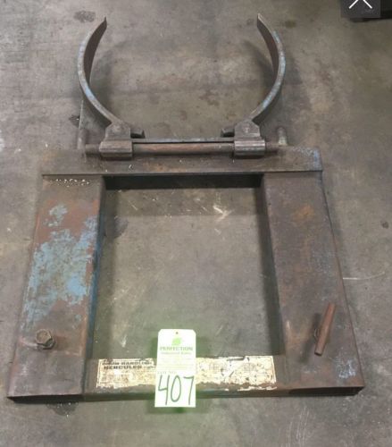 Fork lift 55 gallon drum lift attachment hercules for sale