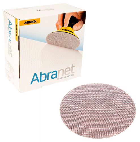 Mirka 9a-232-220   5-inch 220 grit mesh abrasive dust free sanding discs  box... for sale