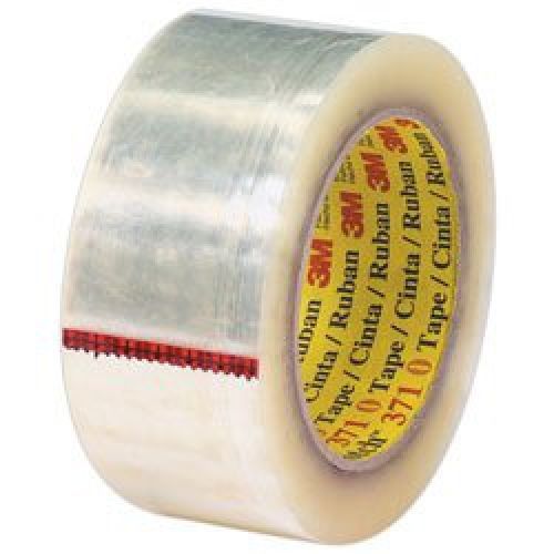 Scotch Box Sealing Tape 371 Clear, 48 mm x 100 m (Case of 36)