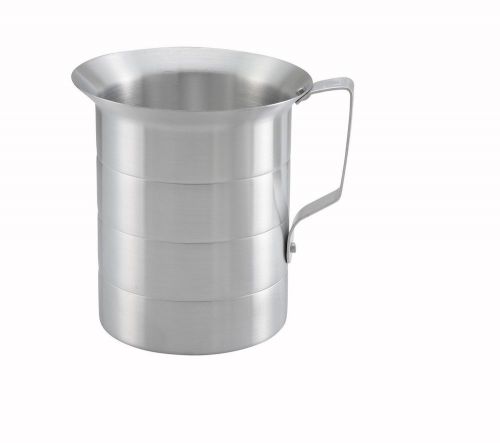 Winco AM-2, 2-Quart Aluminum Measuring Cup