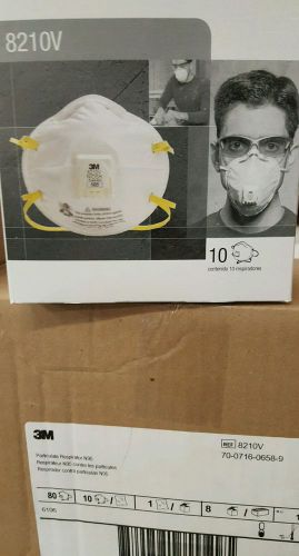 3M 8210V N95 Respirator 1 CS/ 80 EA