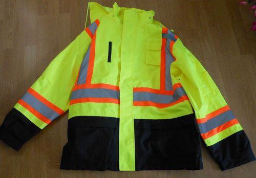 SAFETY OUTER WEAR JACKET/RAIN WEAR SIZE XL4 STYLE 6205