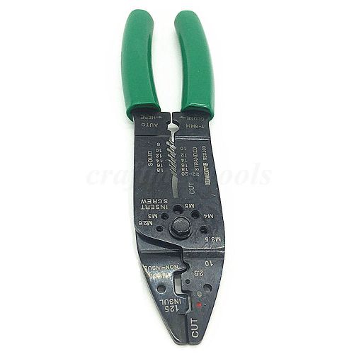 Wire striper cutter stripper crimper pliers terminal hand tools cutter stripping for sale