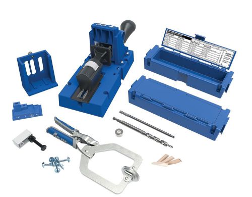 KREG K5MS POCKET HOLE JIG  + SELF TAPPING POCKET SCREW KIT, SK03